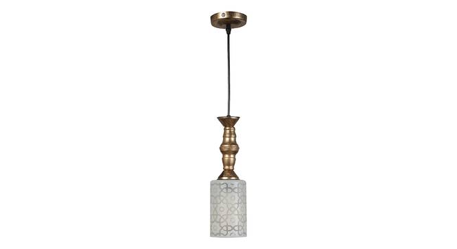 Keane Gold Iron Hanging Lights (Gold) by Urban Ladder - Front View Design 1 - 798681