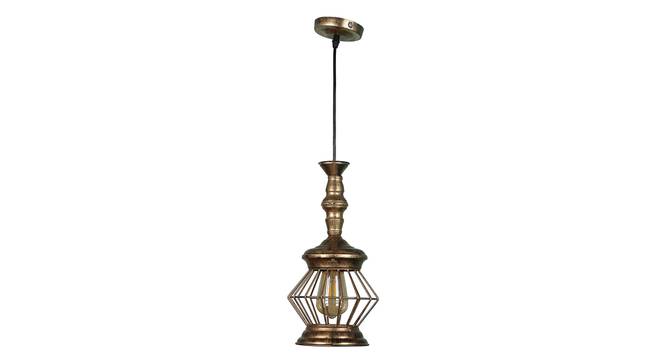 Louise Gold Iron Hanging Lights (Gold) by Urban Ladder - Front View Design 1 - 798682
