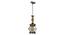 Louise Gold Iron Hanging Lights (Gold) by Urban Ladder - Front View Design 1 - 798682
