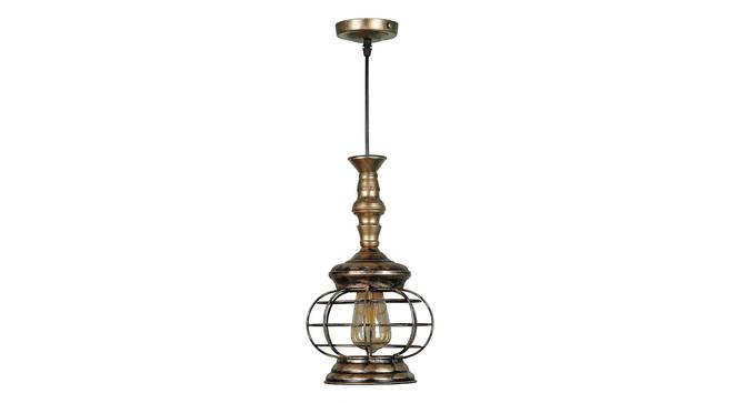 Maryse Gold Iron Hanging Lights (Gold) by Urban Ladder - Front View Design 1 - 798683