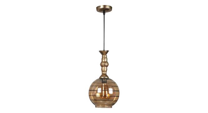 Toni Gold Iron Hanging Lights (Gold) by Urban Ladder - Front View Design 1 - 798686