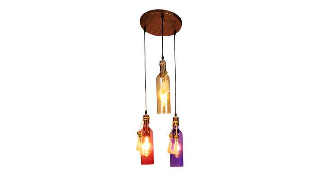 Jessy Multicolour Iron Hanging Lights (multi-color) by Urban Ladder - Design 1 Side View - 798687