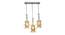 Gibson White Iron Hanging Lights (White) by Urban Ladder - Design 1 Side View - 798690