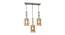 Nikko White Iron Hanging Lights (White) by Urban Ladder - Design 1 Side View - 798691