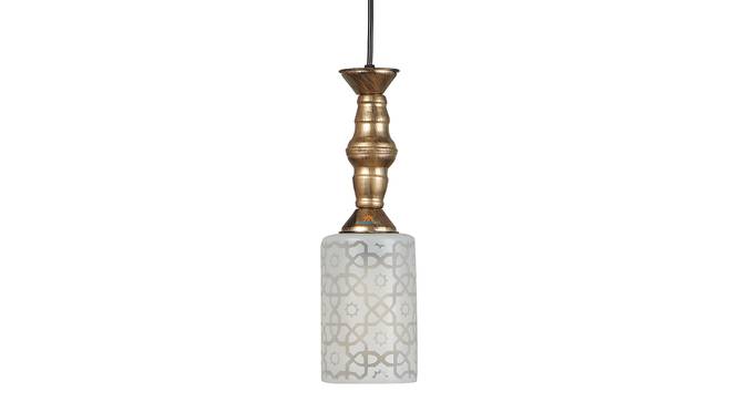Keane Gold Iron Hanging Lights (Gold) by Urban Ladder - Design 1 Side View - 798696