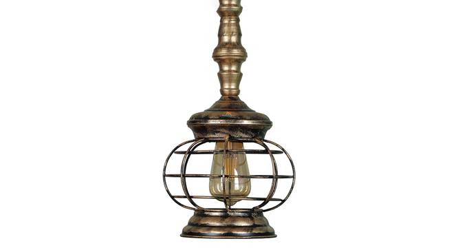 Maryse Gold Iron Hanging Lights (Gold) by Urban Ladder - Design 1 Side View - 798698