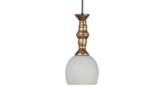 Penelope Gold Iron Hanging Lights (Gold) by Urban Ladder - Design 1 Side View - 798699