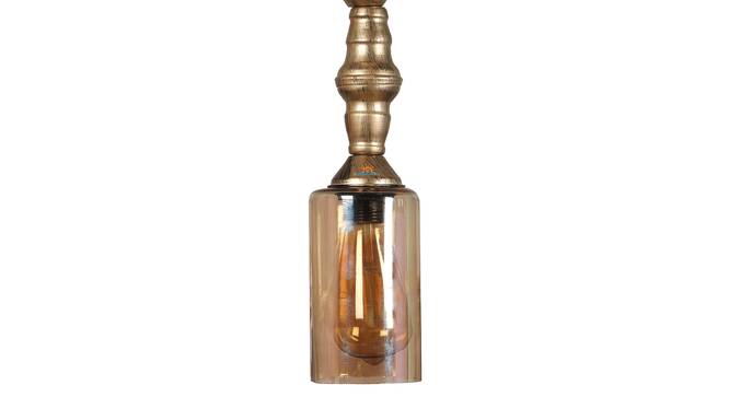 Sandra Gold Iron Hanging Lights (Gold) by Urban Ladder - Design 1 Side View - 798700
