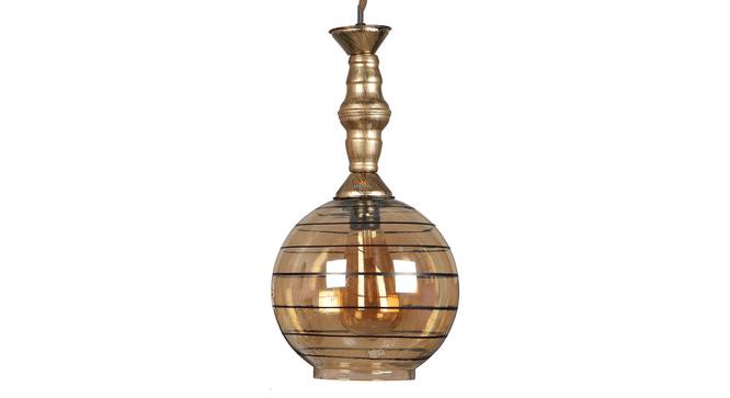 Toni Gold Iron Hanging Lights (Gold) by Urban Ladder - Design 1 Side View - 798701