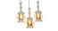 Gibson White Iron Hanging Lights (White) by Urban Ladder - Ground View Design 1 - 798705