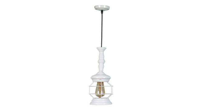 Marilynne White Iron Hanging Lights (White) by Urban Ladder - Front View Design 1 - 798742