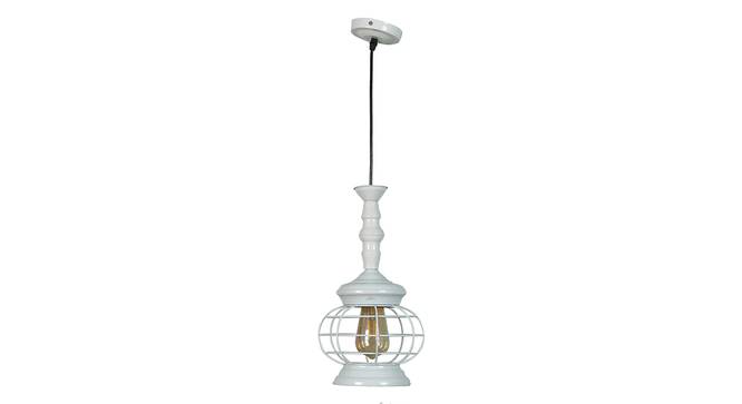 Maxine White Iron Hanging Lights (White) by Urban Ladder - Front View Design 1 - 798743