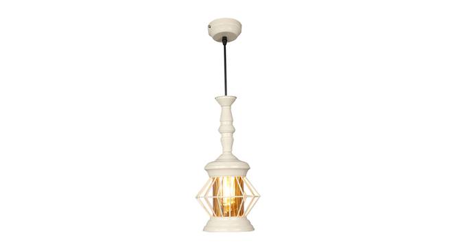 Altheda White Iron Hanging Lights (White) by Urban Ladder - Design 1 Side View - 798770