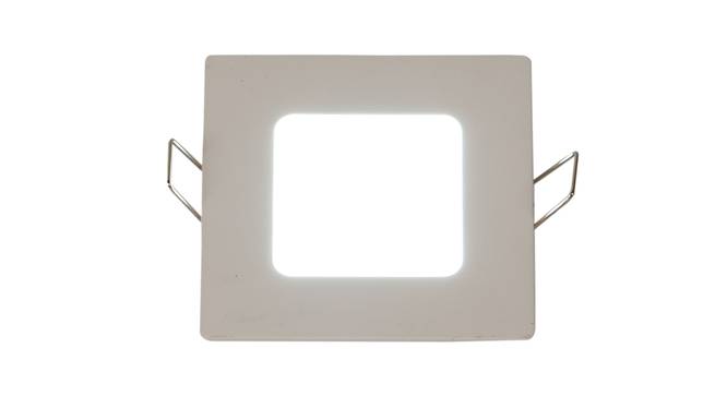 Milan White Iron Ceiling Lights (White) by Urban Ladder - Design 1 Side View - 798781