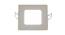 Milan White Iron Ceiling Lights (White) by Urban Ladder - Design 1 Side View - 798781
