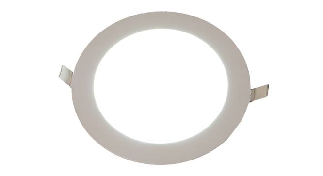 Oliver White Iron Ceiling Lights (White) by Urban Ladder - Design 1 Side View - 798786