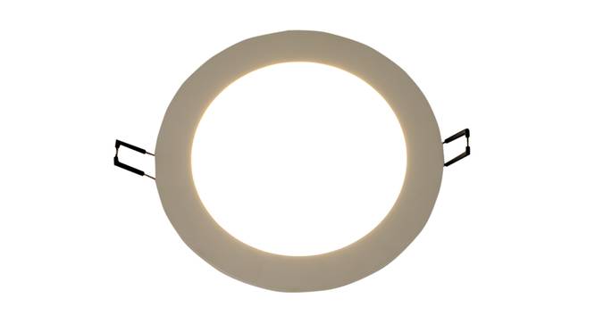 Oscar White Iron Ceiling Lights (White) by Urban Ladder - Design 1 Side View - 798787