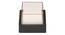 Lawrence Black Aluminium Ceiling Light (Black) by Urban Ladder - Front View Design 1 - 798790
