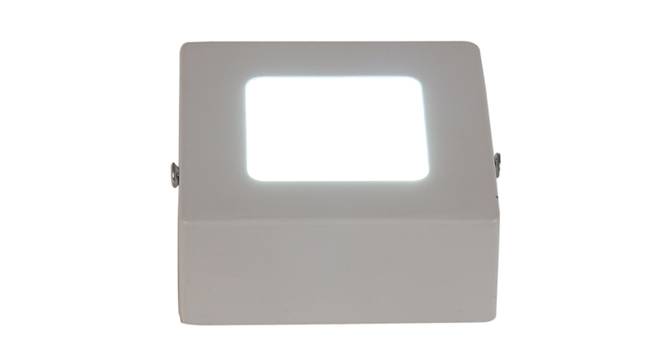 Ralph White Iron Ceiling Lights (White) by Urban Ladder - Design 1 Side View - 798792