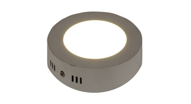 Raymond White Iron Ceiling Lights (White) by Urban Ladder - Design 1 Side View - 798793