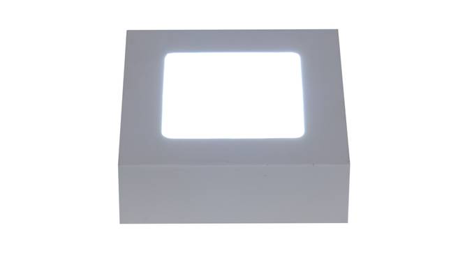 Roald White Iron Ceiling Lights (White) by Urban Ladder - Design 1 Side View - 798796