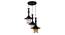 Anton Black Aluminium Hanging Lights (Black) by Urban Ladder - Front View Design 1 - 798798