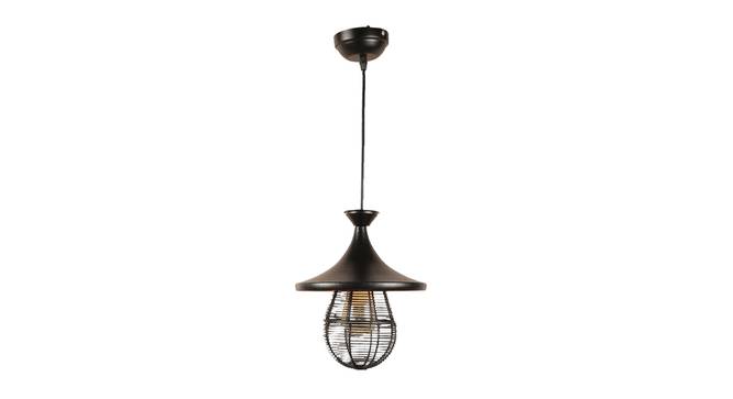Truman Black Aluminium Hanging Lights (Black) by Urban Ladder - Front View Design 1 - 798799