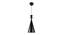 Florent Black Aluminium Hanging Lights (Black) by Urban Ladder - Front View Design 1 - 798800