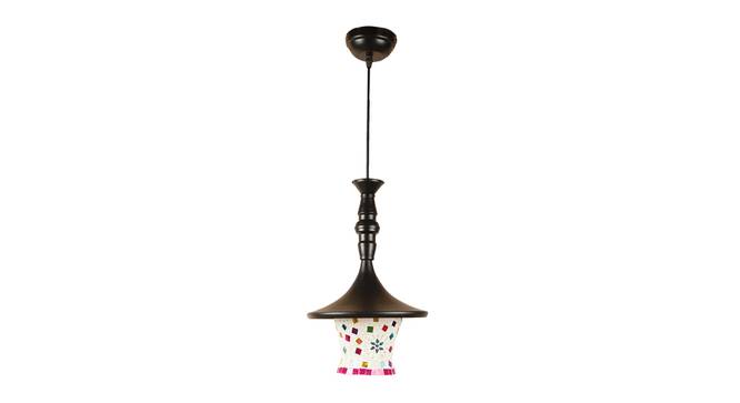 Olivio Black Aluminium Hanging Lights (Black) by Urban Ladder - Front View Design 1 - 798804