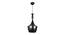 Blodwyn Black Aluminium Hanging Lights (Black) by Urban Ladder - Front View Design 1 - 798805