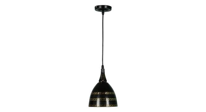 Harper Black Aluminium Hanging Lights (Black) by Urban Ladder - Front View Design 1 - 798812
