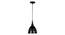 Harper Black Aluminium Hanging Lights (Black) by Urban Ladder - Front View Design 1 - 798812