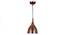 Iris brown Aluminium Hanging Lights (Brown) by Urban Ladder - Front View Design 1 - 798813