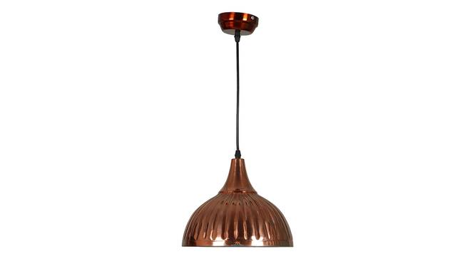Isabel brown Aluminium Hanging Lights (Brown) by Urban Ladder - Front View Design 1 - 798814