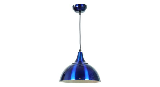 Laura Blue Aluminium Hanging Lights (Blue) by Urban Ladder - Front View Design 1 - 798815
