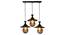 Cameron Black Aluminium Hanging Lights (Black) by Urban Ladder - Design 1 Side View - 798819