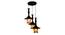Anton Black Aluminium Hanging Lights (Black) by Urban Ladder - Design 1 Side View - 798821