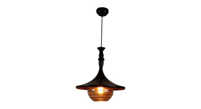 Florenz Black Aluminium Hanging Lights (Black) by Urban Ladder - Design 1 Side View - 798829
