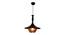 Florenz Black Aluminium Hanging Lights (Black) by Urban Ladder - Design 1 Side View - 798829