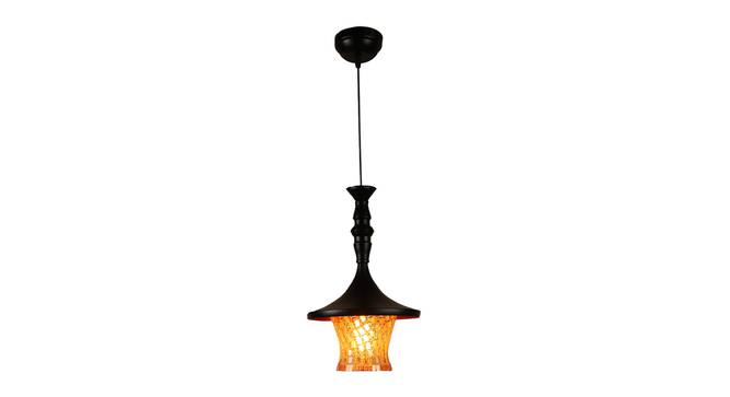 Genever Black Aluminium Hanging Lights (Black) by Urban Ladder - Design 1 Side View - 798832