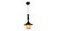 Genever Black Aluminium Hanging Lights (Black) by Urban Ladder - Design 1 Side View - 798832