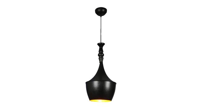 Blodwyn Black Aluminium Hanging Lights (Black) by Urban Ladder - Design 1 Side View - 798834