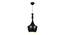 Blodwyn Black Aluminium Hanging Lights (Black) by Urban Ladder - Design 1 Side View - 798834