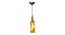 Florella Yellow Iron Hanging Lights (Yellow) by Urban Ladder - Design 1 Side View - 798836