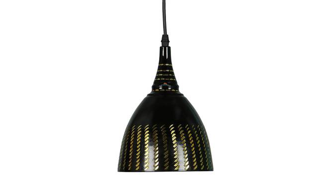 Gwendolyn Black Aluminium Hanging Lights (Black) by Urban Ladder - Design 1 Side View - 798841