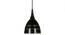 Harper Black Aluminium Hanging Lights (Black) by Urban Ladder - Design 1 Side View - 798843