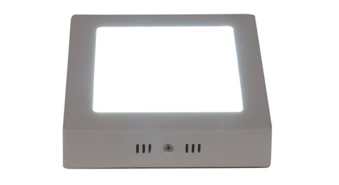 Salman White Iron Ceiling Lights (White) by Urban Ladder - Design 1 Side View - 798850