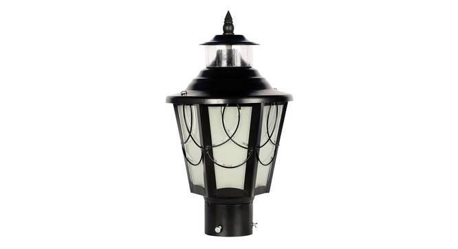 Ange Black Iron Gate Light (Black) by Urban Ladder - Front View Design 1 - 798859