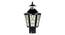 Ange Black Iron Gate Light (Black) by Urban Ladder - Front View Design 1 - 798859