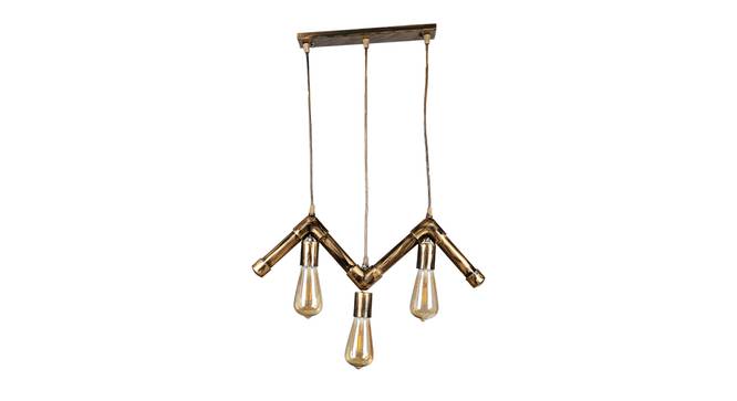 Darla Gold PVC Hanging Lights (Gold) by Urban Ladder - Front View Design 1 - 798869
